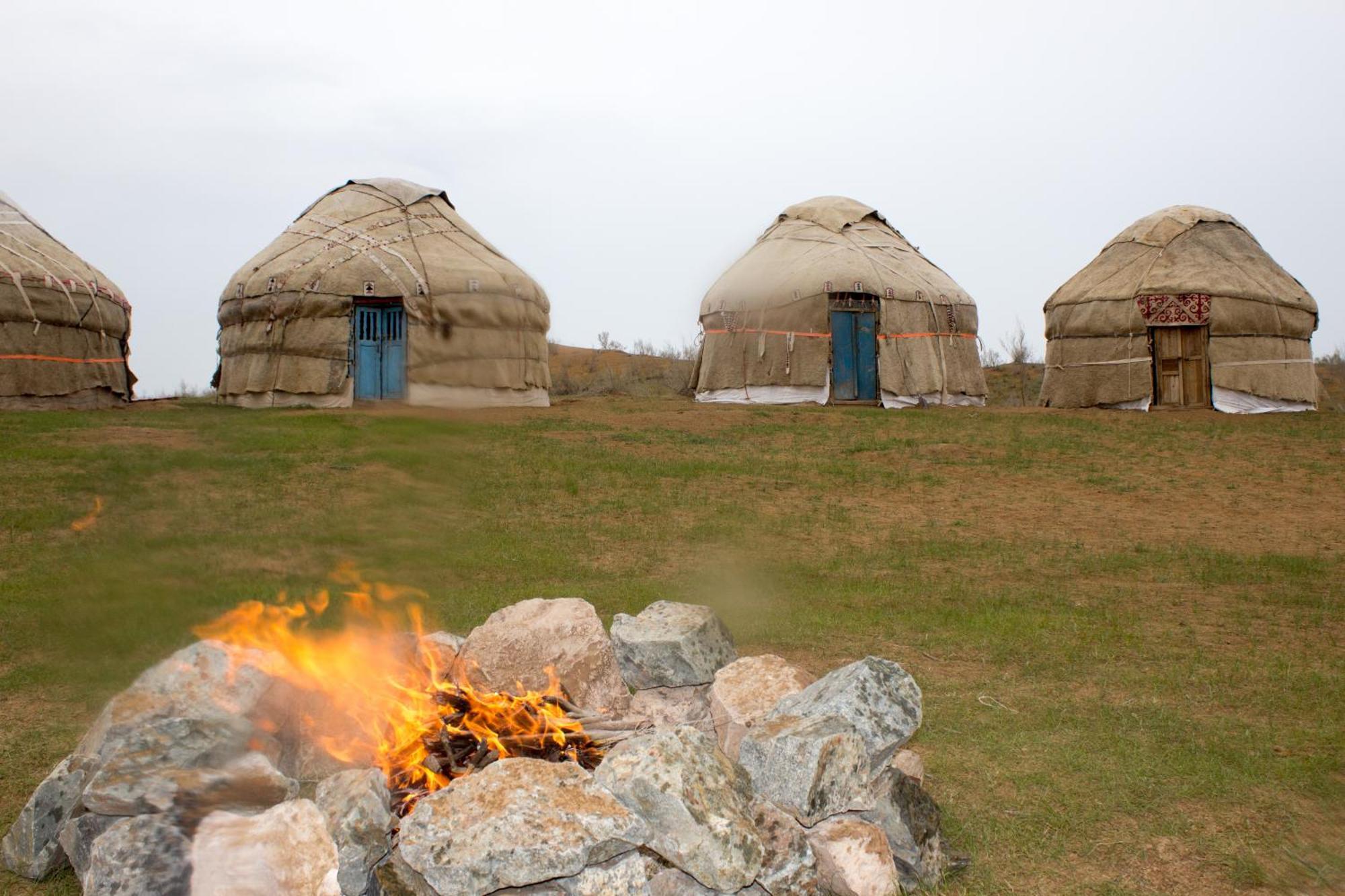 Готель Authentic Uzbek Yurt Camp Eco-Friendly Nurota Екстер'єр фото
