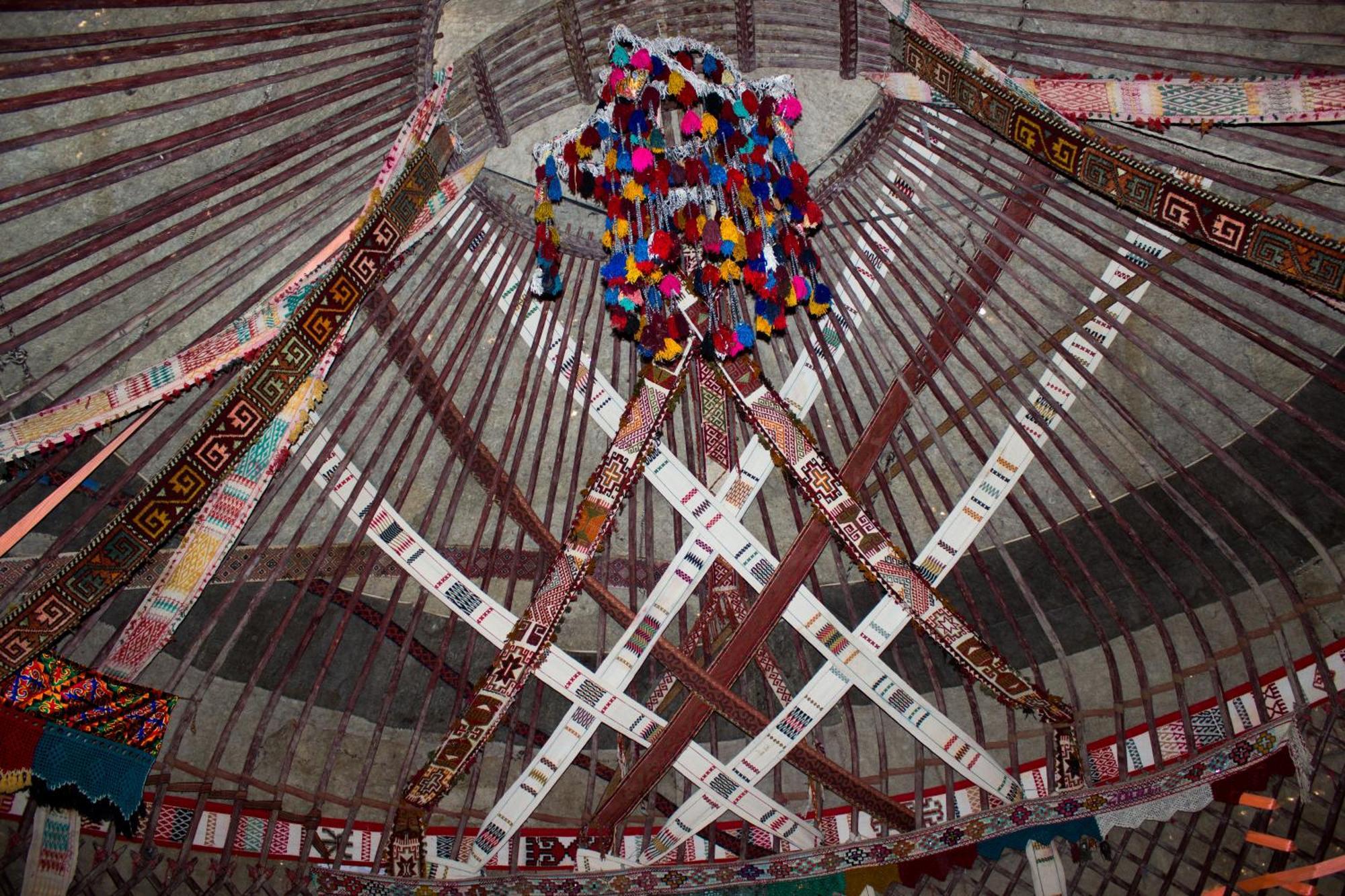 Готель Authentic Uzbek Yurt Camp Eco-Friendly Nurota Екстер'єр фото