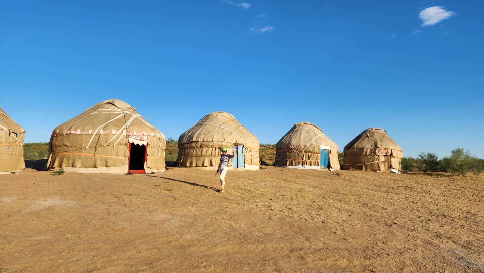 Готель Authentic Uzbek Yurt Camp Eco-Friendly Nurota Екстер'єр фото